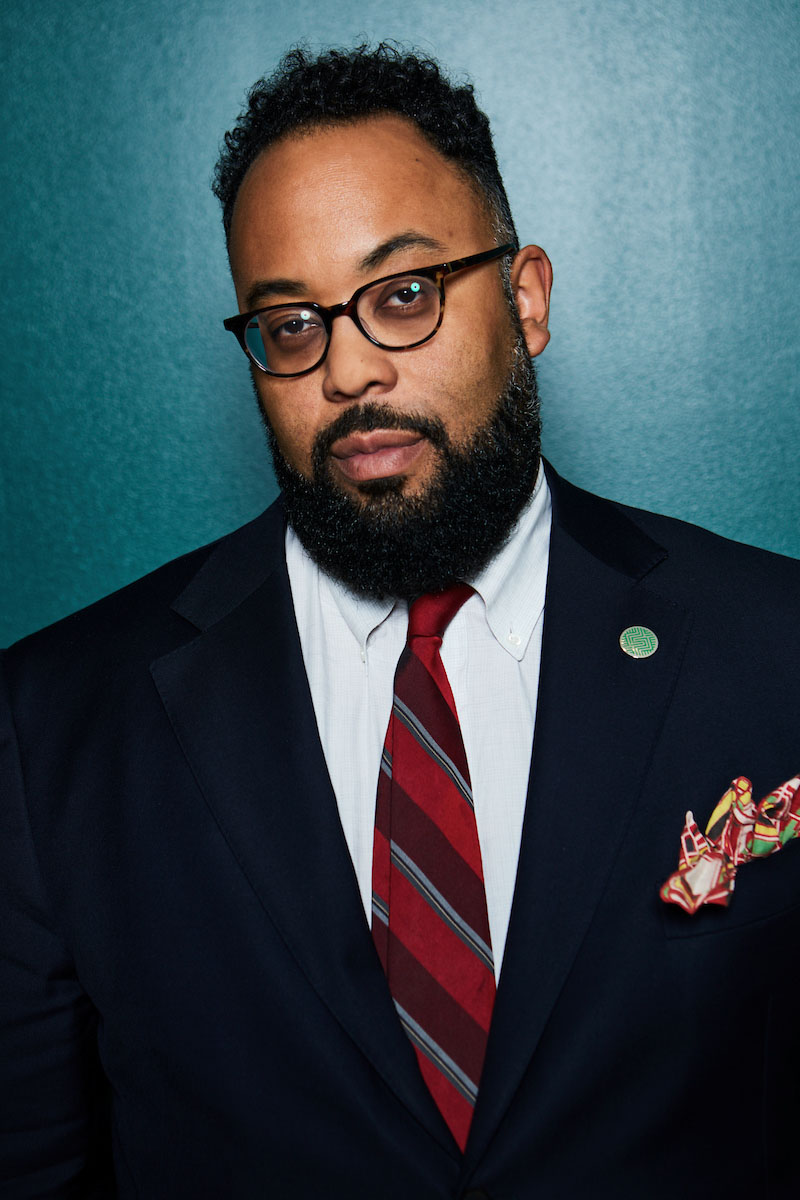 Photo of Kevin Young. Credit: Melanie Dunea